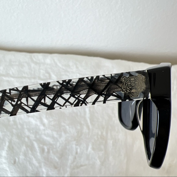 Kenzo Black Frame Glasses KZ3211 03 - Picture 5 of 9